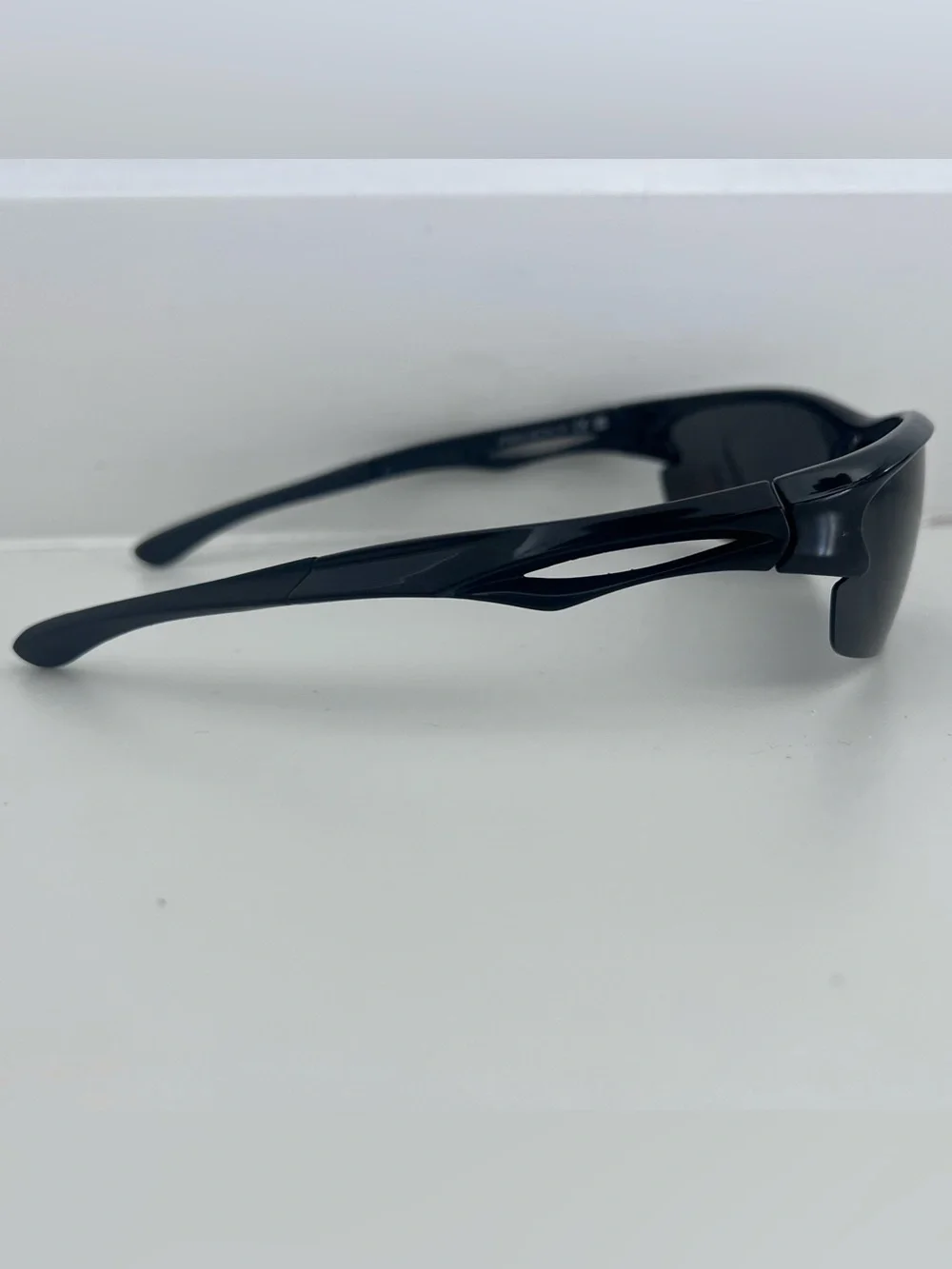 Sunglasses black polarized sport cycling